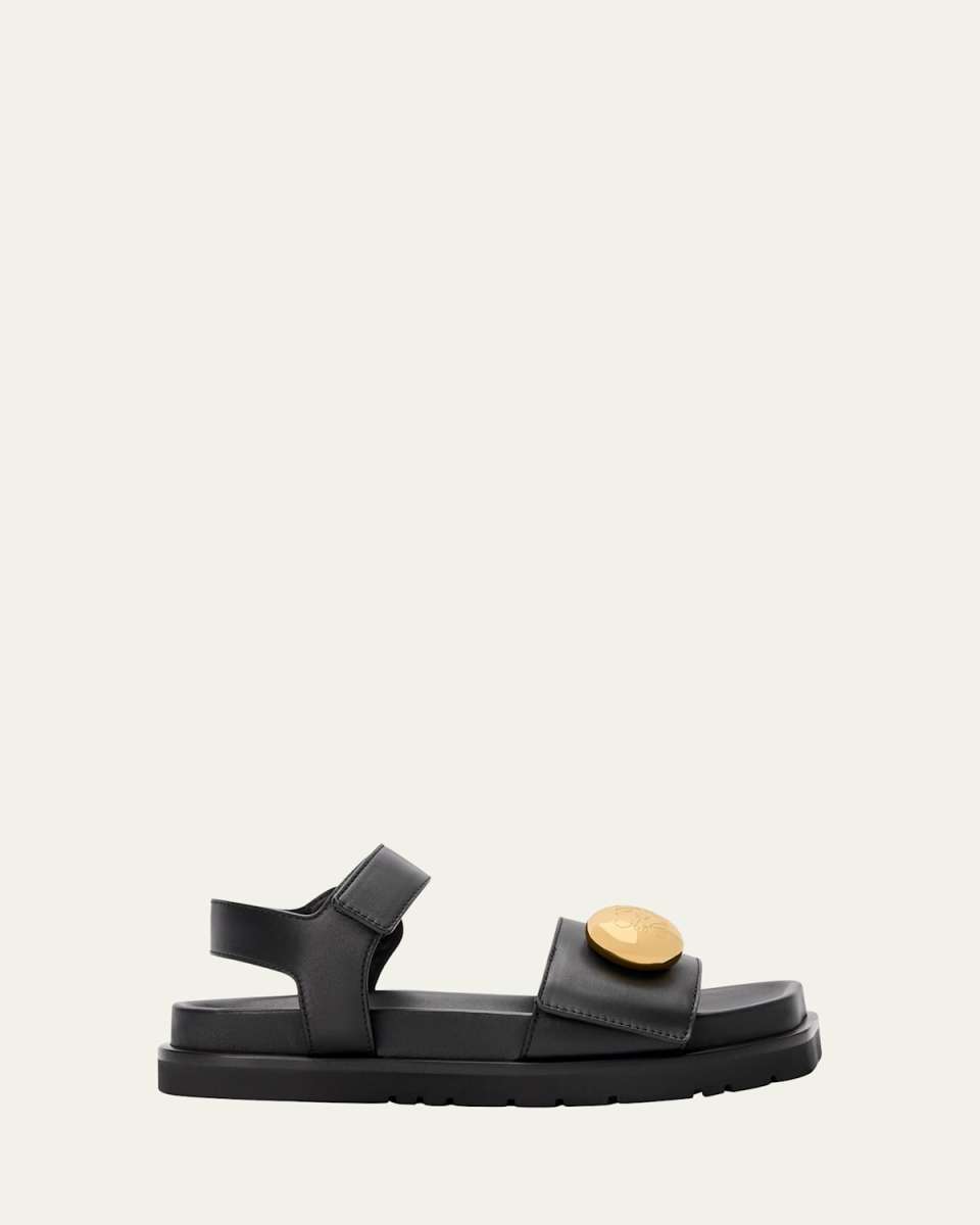 Pebble Fussbett Leather Sandals